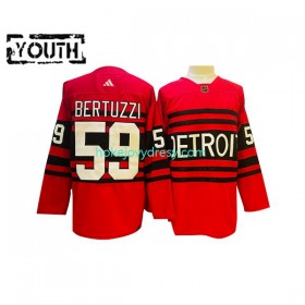 Dětské Hokejový Dres Detroit Red Wings Tyler Bertuzzi 59 Adidas 2022-2023 Reverse Retro Červené Authentic